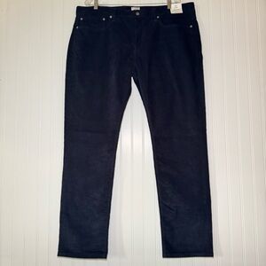 J. Crew 484 Slim Corduroy Pants‎ Men's Size W40 X L32 Zip Closure Pockets